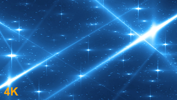Blue Background With Stars by VJ-Footage | VideoHive